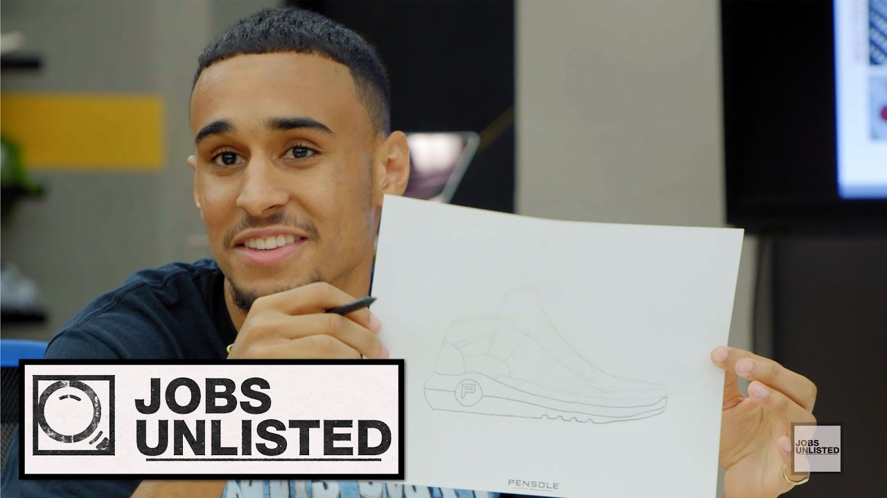 How To Be Sneaker Designer Nike Jordan | Jobs Unlisted - YouTube