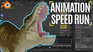 Blender Animation for Beginners: How to Create a T-Rex Roar in 30 Minutes