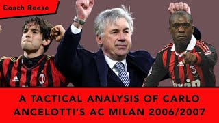 Christmas Tree Formation? A Tactical Analysis of Carlo Ancelotti's AC Milan 2006/ 2007 Team