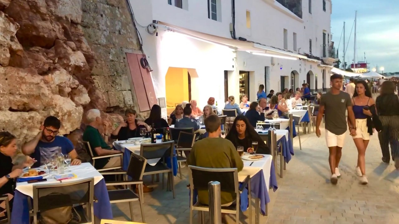 Ciutadella town on a yoga retreat in Menorca Spain.