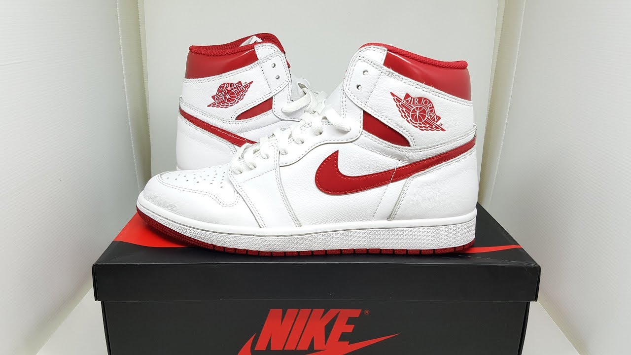 air jordan retro 1 metallic red