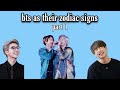 bts as their zodiac signs