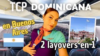 La vida de una AZAFATA volando a Buenos Aires, Argentina 🇦🇷 #vlog34