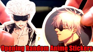 Opening Random Anime Stickers from Amazon