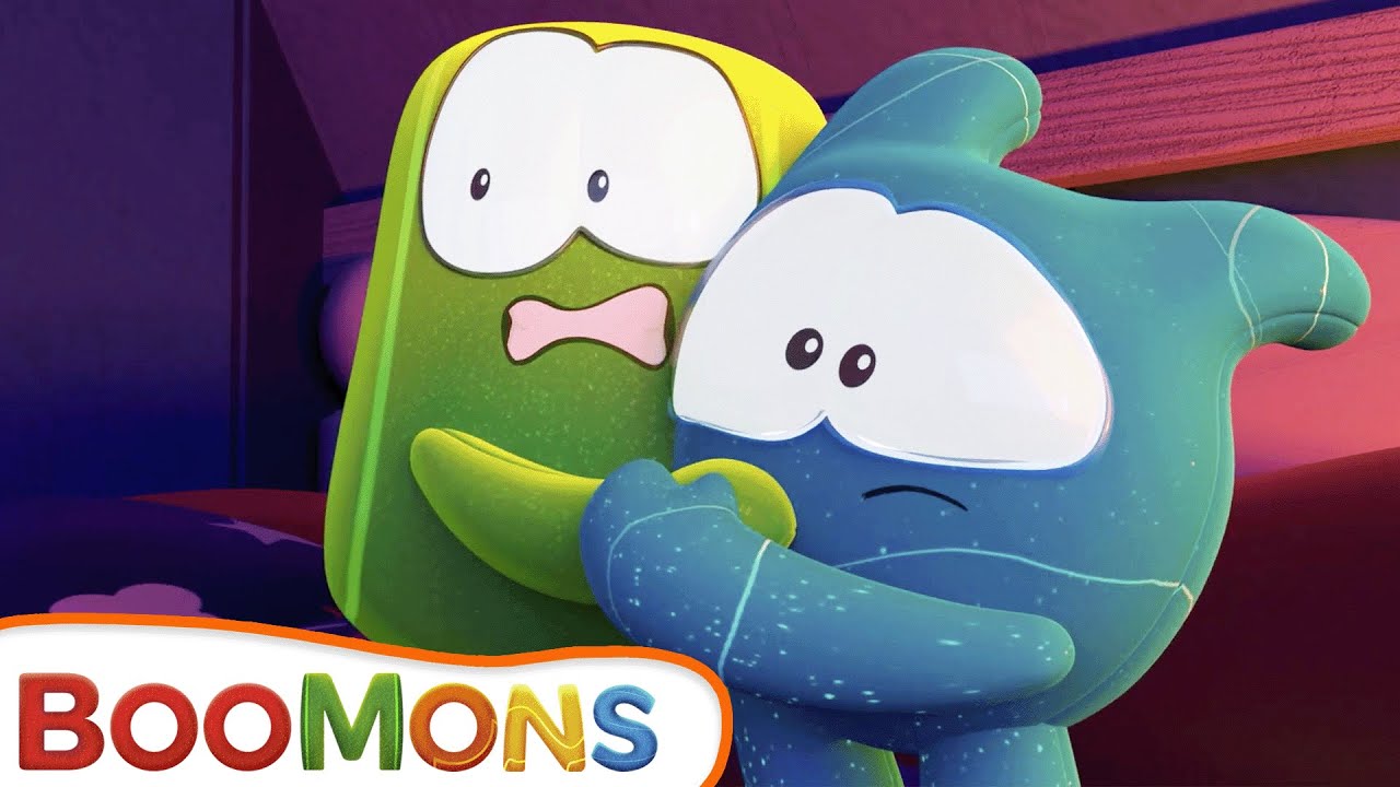 BooMons - Jugando con una almohada | Caricaturas y dibujos animados ...