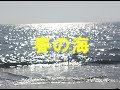 春の海 ひねもすキラリ キラリかな