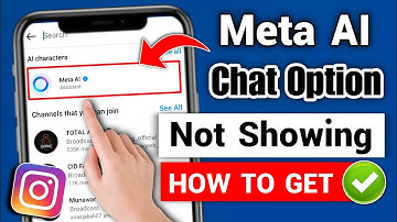 instagram meta ai chat option not showing | how to get meta ai on instagram | instagram meta ai chat