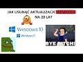 Jak usunąć wyłączyć aktualizacje WINDOWS na dwadzieścia lat