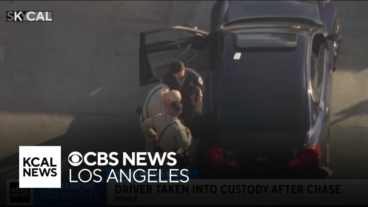 Suspect arrested near Venice Boardwalk after leading police on