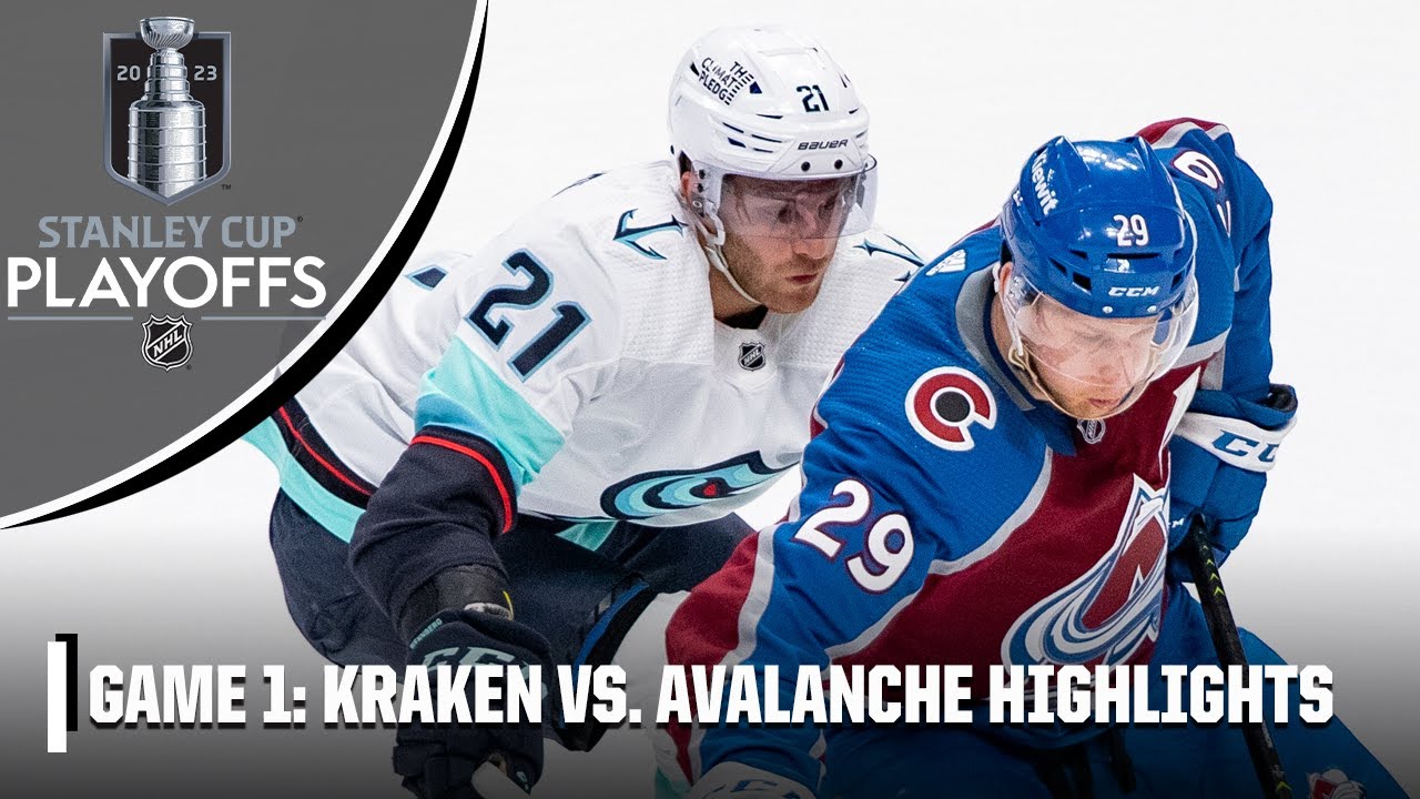 Colorado Avalanche fall 3-1 to give Seattle Kraken first playoff win in ...