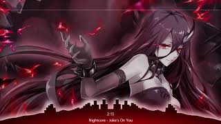 Nightcore - Jokes On You - (Charlotte Lawrence) (Lyrics)