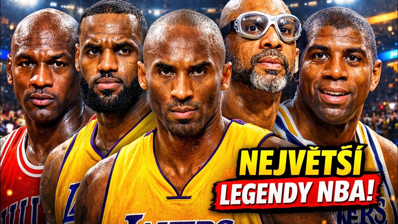 TOP 5 nejlepších basketbalistů všech dob🔥