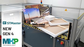 Canvas Stretching Machine - 150 frames per hour - MHP ST Gen4