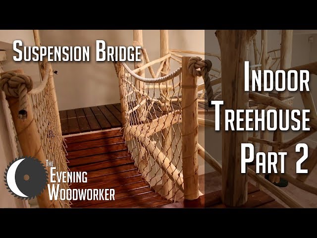 Diy Rope Bridge Tree House