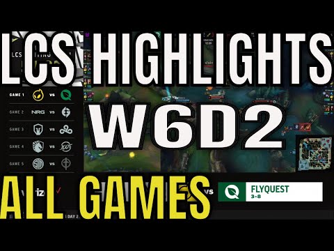 LCS Highlights ALL GAMES W6D2 Summer 2023 | Week 6 Day 2