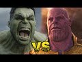 Thanos vs Hulk. Batalla de Rap Marvel
