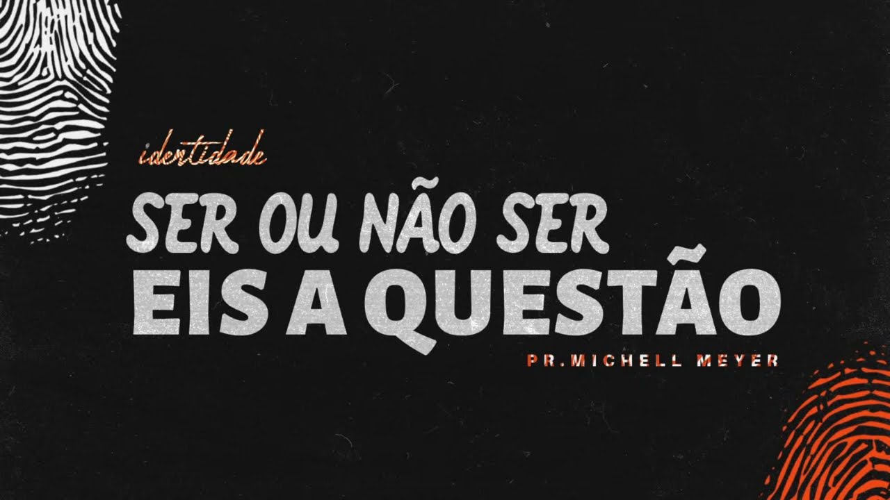 SER OU NAO SER? EIS A QUESTAO! | Culto Domingo | 01/10/2023