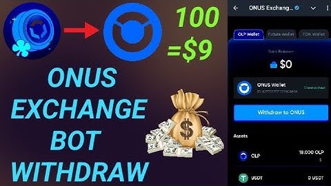 Onus Exchange Bot  New Update Today | Onus Exchange Bot  Withdraw  | Onus Exchange Telegram Bot