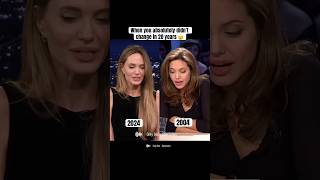 Angelina Jolie absolutely didn’t change in 20 years 😮🤍Music by @speciimen #angelinajolie #hollywood Wealth