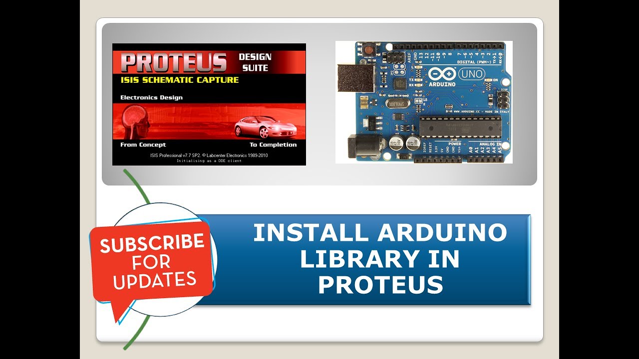 how to install arduino library in proteus 8