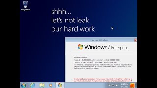 Installing Windows 8 build 7850