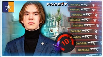 “DONKs” | AMAZING GAMEPLAY WITH ACE & 4xQUADRO KILLS ON FACEIT | #CS2