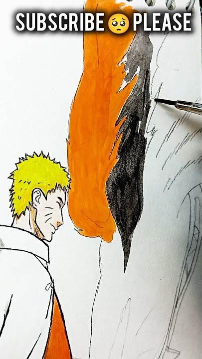 nine tail jinjurki 🥰 | Naruto uzumaki | anime drawing #naruto #animedrawing #anime