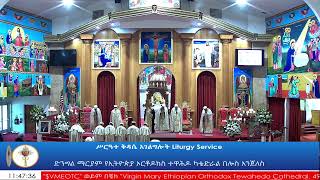 ሥርዓተ ቅዳሴ አገልግሎት Liturgy Service - 12/12/2021