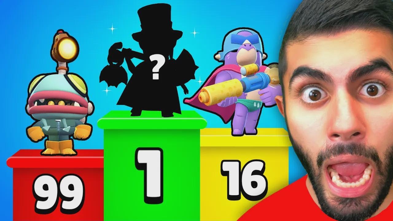 NEW! Ranking All 99 Brawlers from Worst to Best!