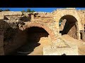 Sur la route du maroc  mrida et son cirque romain  ainsi quune trs belle aire de camp car