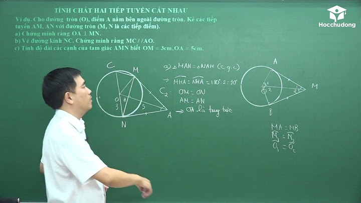 Các dạng bài tập về hai tiếp tuyến cắt nhau năm 2024