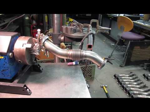 Stainless turbo pipe