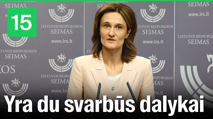 Viktorija Čmilytė-Nielsen: „Atsakymų vis dar stokojame“