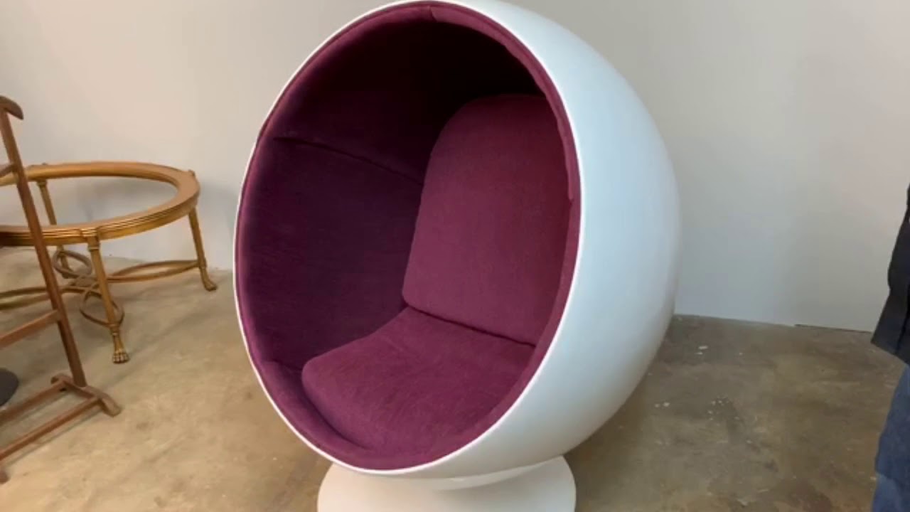 Egg Chair - After - Mumford Restoration - YouTube
