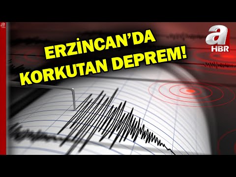 AFAD duyurdu! Erzincan'da gece yarısı 4,1 büyüklüğünde deprem! | A Haber
