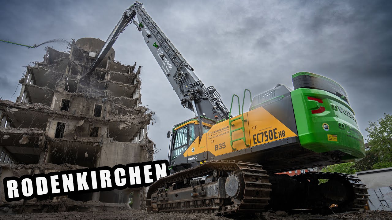 VOLVO EC750EHR Abbruch Action | Linkamp Abbruch GmbH