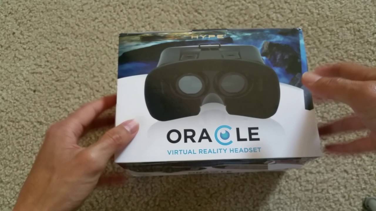 Unboxing New HYPE ORACLE VR Virtual Reality Headset for IOS & Android