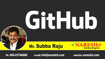 Introduction to Git and GitHub | Mr. Subba Raju