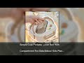 Simple Cute Portable Lunch Box With Compartment For Girls School Kids Plastic Picnic Bento Box