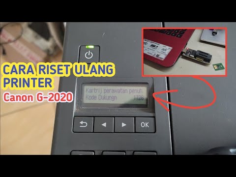 cara reset printer canon g2020 ( FLASH EEPROM )