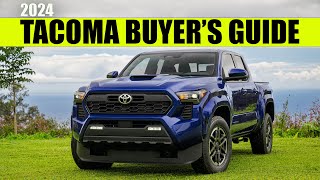 2024 Toyota Tacoma Buyer&#39;s Guide - Trim Levels + Engines