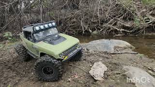 Looking for Bigfoot Rc Offroad Adventure Ep.12 The Grass Man Peterson Creek axial Scx10ii Deadbolt
