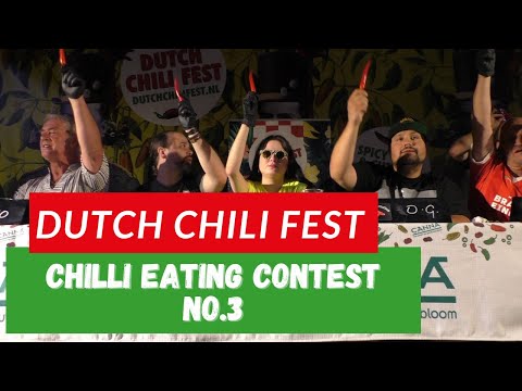 Chilli Eating Contest - Dutch ChilliFest 2023 