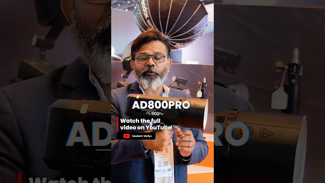Godox AD800Pro ⚡ Новинка на выставке CEIF в Мумбаи