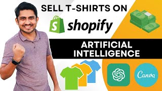 How To Sell T Shirts On Shopify With Canva AI Print On Demand Tutorial For Beginners
