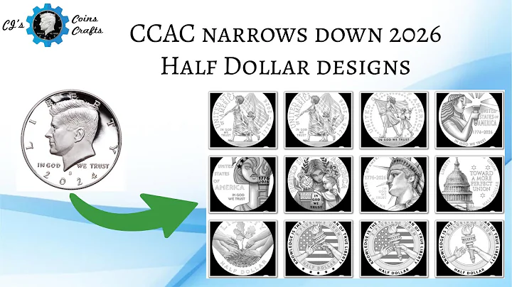 2026 Half Dollar Semiquincentennial Designs | CJs Coins & Crafts
