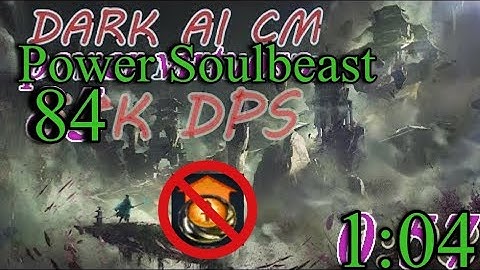 GW2 | Dark Ai (100CM) 1:04 | 84k dps Power Soulbeast PoV