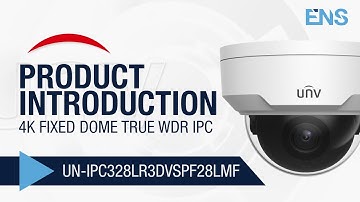 Uniview 4K Fixed Dome IP Security Camera | UN-IPC328LR3DVSPF28LMF - UNV