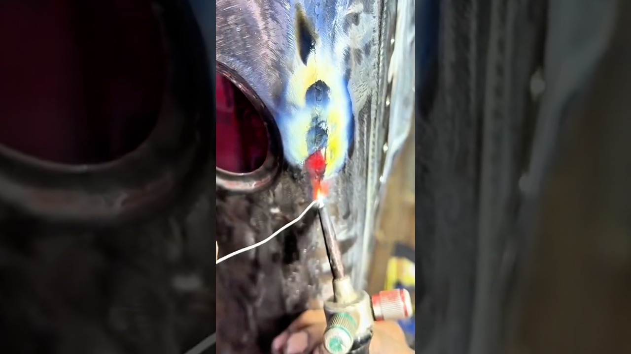 Esse Mini maçarico oxiacetileno é muito legal 😍