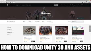 How To Download And Install Unity 3d And How To Download Unity Paid Assets For Free Urdu / Hindi